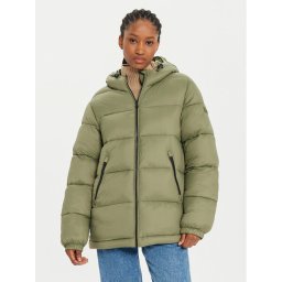 Napapijri Зимно яке A-Box Logo NP0A4HZ2 Зелен Regular Fit