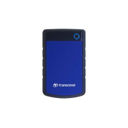 Твърд диск Transcend 2TB, 2.5" Portable HDD, StoreJet H3, Blue, Anti-shock