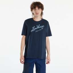 Тениска Lundhags Järpen Logo T-Shirt M Deep Blue S
