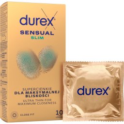 Durex Sensual Slim презервативи 10 бр.