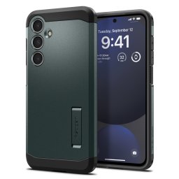Гръб Spigen Tough Armor за Samsung Galaxy S24 FE - Зелен