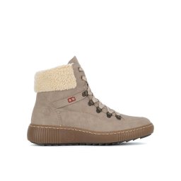 Rieker Зимни обувки Z6638-64 Бежов