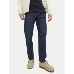 Jack & Jones Дънки Chris 12237276 Тъмносин Relaxed Fit