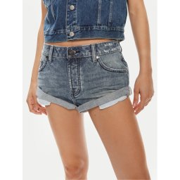 One Teaspoon Дънкови шорти Bandit 24934A Син Relaxed Fit
