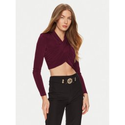 Bardot Блуза 58746TB Бордо Slim Fit