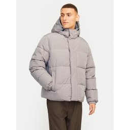 Jack & Jones Зимно яке Bradley 12256974 Сив Regular Fit