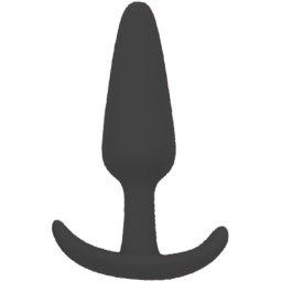 Анална тапа Butt Plug за постоянно носене "THIAGO BLACK" 10 см - размер S