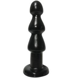 Лепящо се нестандартно дилдо "POTTER BLACK" 25 см