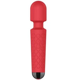 Вибро-масажор от Медицински силикон с 28 функции "LUNNA RED" 20 см