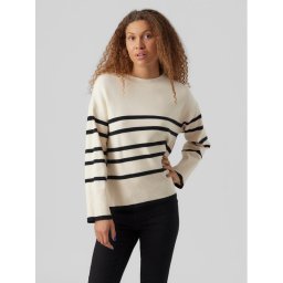 Vero Moda Пуловер 10278319 Бежов Regular Fit