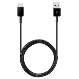 Data кабел USB-A to USB-C Cable Samsung, 25W, 3A, 1,5m - Черен, EP-DG930IBEGWW
