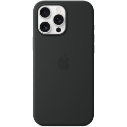 Оригинален Гръб Apple за Apple iPhone 16 Pro Max, Silicone Case with MagSafe - Черен, MYYT3ZM/A