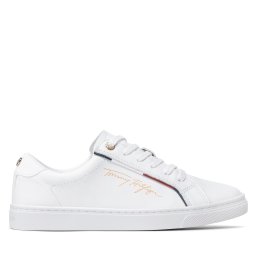 Сникърси Tommy Hilfiger Signature Sneaker FW0FW06322 Бял