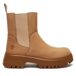 Боти тип челси Timberland Mid Pull On Boot TB0A6FCHEN71 Бежов