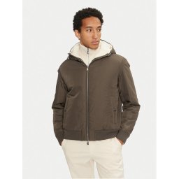 BOSS Преходно яке 50524669 Каки Regular Fit