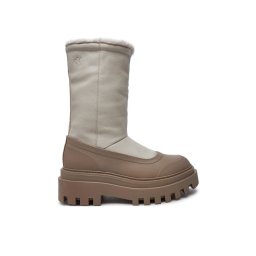 Calvin Klein Jeans Апрески Flatform Chelsea Boot Padded YW0YW01558 Бежов