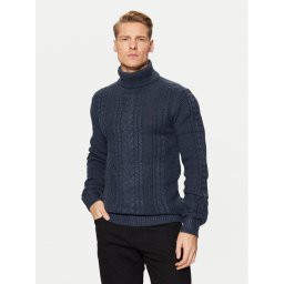 Blend Поло 20717438 Тъмносин Regular Fit