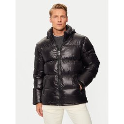 Schott NYC Зимно яке COLUMBUSX Черен Regular Fit