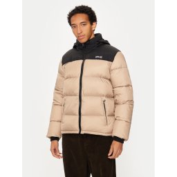 Schott NYC Зимно яке UTAH Бежов Regular Fit