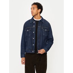 Schott NYC Дънково яке TRUCKS Тъмносин Regular Fit