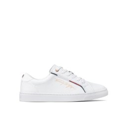 Tommy Hilfiger Сникърси Signature Sneaker FW0FW06322 Бял