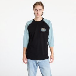 Тениска Horsefeathers Hexagon II Raglan T-Shirt Black S