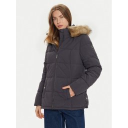 Fransa Зимно яке Marna 20613795 Черен Regular Fit