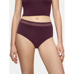 Triumph Класически дамски бикини Feel Of Modal 10214399 Бордо