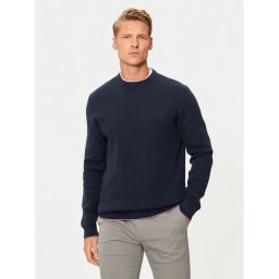 Hechter Paris Пуловер 65006 142802 Тъмносин Regular Fit