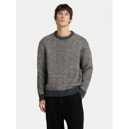 Selected Homme Пуловер 16094589 Сив Regular Fit