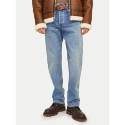 Jack & Jones Дънки Chris 12259166 Син Relaxed Fit