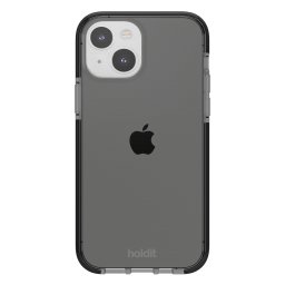Гръб Holdit Seethru Case за iPhone 14/13 - Черен