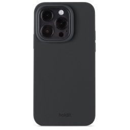 Гръб Holdit Silicone Case за iPhone 14 Pro - Черен