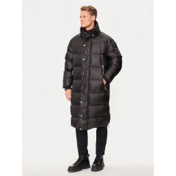 MICHAEL Michael Kors Пухено яке UF4208I3SB Черен Relaxed Fit