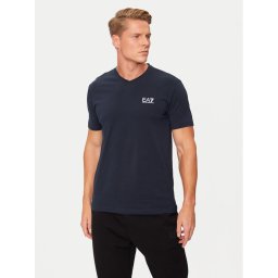 EA7 Emporio Armani Тишърт 8NPT27 PJVQZ 1562 Тъмносин Regular Fit