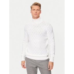 KARL LAGERFELD Поло 655020 544399 Бял Regular Fit
