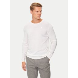 KARL LAGERFELD Пуловер 655000 544399 Бял Regular Fit