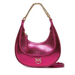 Дамска чанта PINKO Brioche Hobo Mini AI 24-25 PLTT 101433 A204 Розов