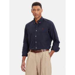Polo Ralph Lauren Риза Bsr 710772290 Тъмносин Custom Fit