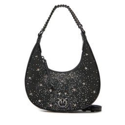 Дамска чанта PINKO Brioche Hobo Mini AI 24-25 PLTT 101433 A20F Черен