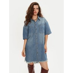 One Teaspoon Дънкова рокля 26541 Син Relaxed Fit