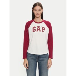 Gap Блуза 534389-00 Червен Relaxed Fit