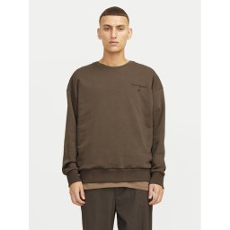 Jack & Jones Суитшърт Mystic 12257735 Каки Relaxed Fit