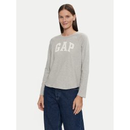 Gap Блуза 534389-02 Сив Relaxed Fit