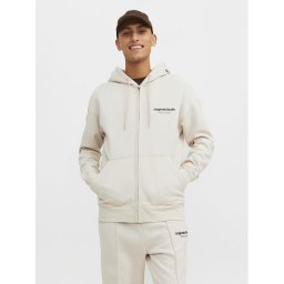 Jack & Jones Суитшърт Vesterbro 12241691 Бежов Relaxed Fit