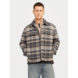 Jack & Jones Риза-яке Russel 12259393 Бежов Relaxed Fit
