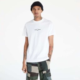Тениска FRED PERRY Embroidered T-Shirt White S