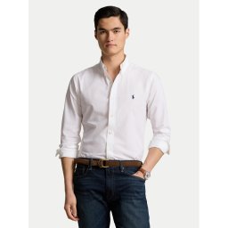 Polo Ralph Lauren Риза 710928255002 Бял Custom Fit