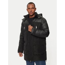 KARL LAGERFELD Пухено яке 455001 544501 Черен Regular Fit