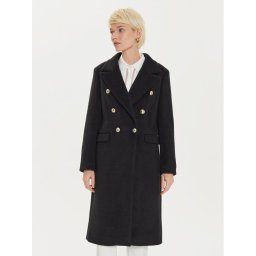 Maryley Преходно палто 24IB810/15NE Черен Regular Fit